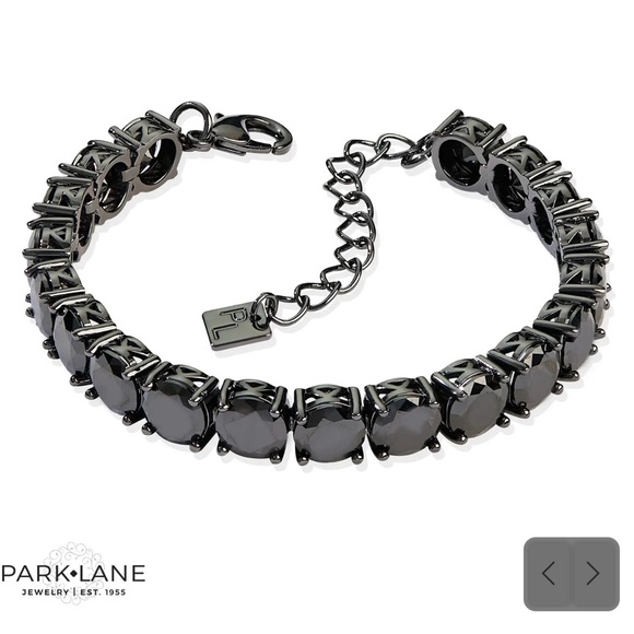 Park Lane Jewelry - Park Lane Impression Bracelet in Black